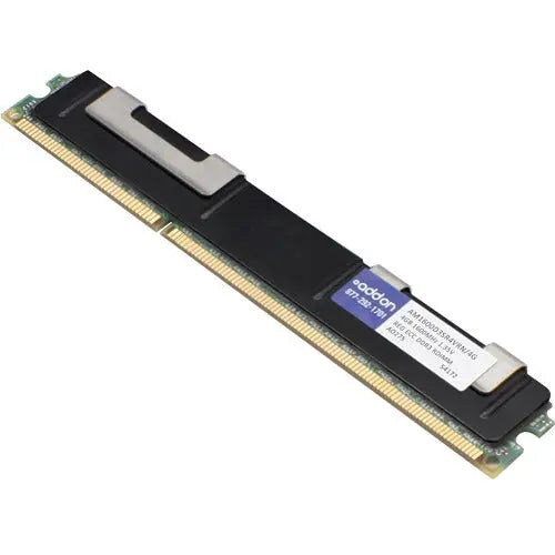 AddOn AM1600D3SR4VRN/4G x1 JEDEC Standard Factory Original 4GB DDR3-1600MHz Registered ECC Single Rank x4 1.35V 240-pin CL11 Very Low Profile RDIMM AddOn