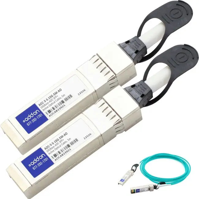 AddOn Arista Networks AOC-S-S-10G-5M Compatible TAA Compliant 10GBase-AOC SFP+ to SFP+ Direct Attach Cable (850nm, MMF, 5m) AddOn