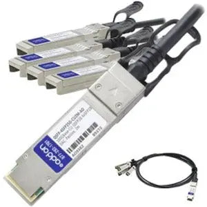 AddOn Cisco QSFP-4SFP25G-CU2M Compatible TAA Compliant 100GBase-CU QSFP28 to 4xSFP28 Direct Attach Cable (Passive Twinax, 2m) AddOn