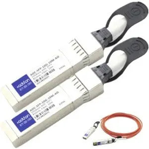 AddOn Dell AOC-SFP-10G-10M Compatible TAA Compliant 10GBase-AOC SFP+ to SFP+ Direct Attach Cable (850nm, MMF, 10m) AddOn