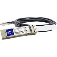 AddOn Dell Force10 CBL-10GSFP-DAC-0.5M Compatible TAA Compliant 10GBase-CU SFP+ to SFP+ Direct Attach Cable (Passive Twinax, 0.5m) AddOn