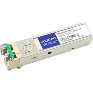 AddOn Finisar FTLF1518P1BTL Compatible TAA Compliant 1000Base-ZX SFP Transceiver (SMF, 1550nm, 70km, LC, DOM) AddOn