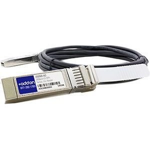 AddOn HP JD096B Compatible TAA Compliant 10GBase-CU SFP+ to SFP+ Direct Attach Cable (Passive Twinax, 1m) AddOn