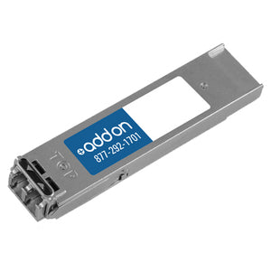 AddOn HP JD504A Compatible TAA Compliant 10GBase-LR XFP Transceiver (SMF, 1310nm, 10km, LC, DOM) AddOn