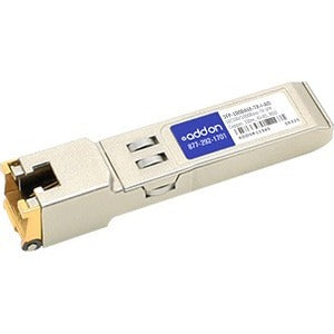 AddOn MSA and TAA Compliant 10/100/1000Base-TX SFP Transceiver (Copper, 100m, RJ-45, Rugged) AddOn