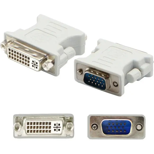 AddOn VGA Male to DVI-I Female White Adapter AddOn
