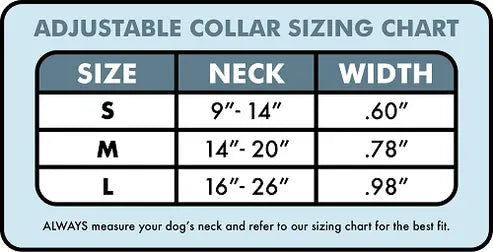 Adjustable Collar Urban Dog Stars