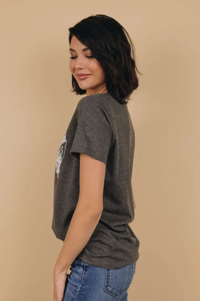 Adrian Feather Tee Stay Warm in Style