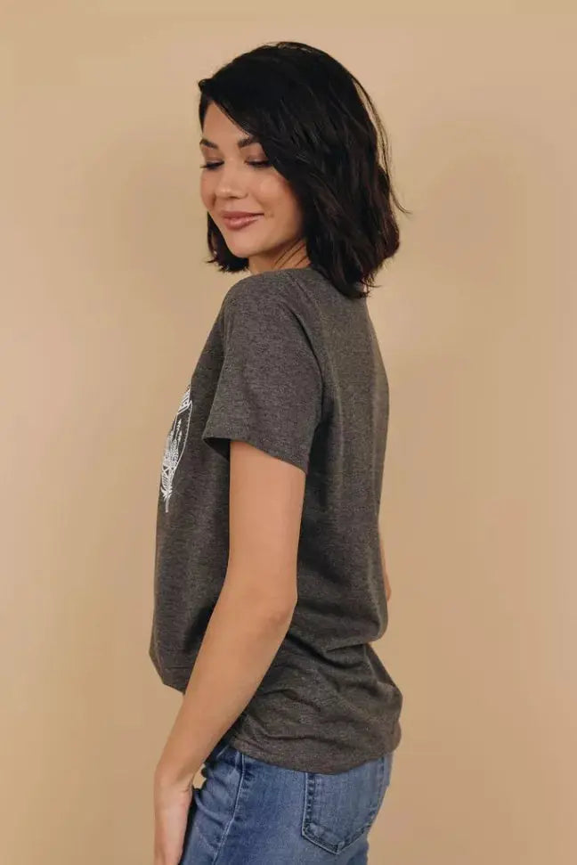 Adrian Feather Tee Stay Warm in Style
