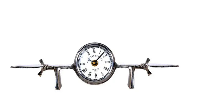 Aeroplane Table Clock OMH USA