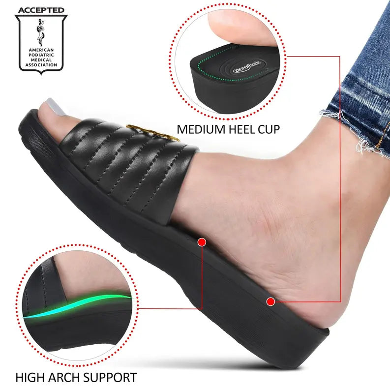 Aerothotic - Otis Orthopedic Casual Slides for Women Aerothotic Footwear