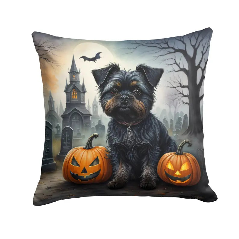 Afghan Hound Spooky Halloween Foam Coasters Caroline's Treasures
