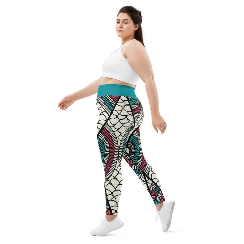 African Print Leggings Adirelounge