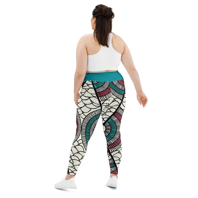 African Print Leggings Adirelounge