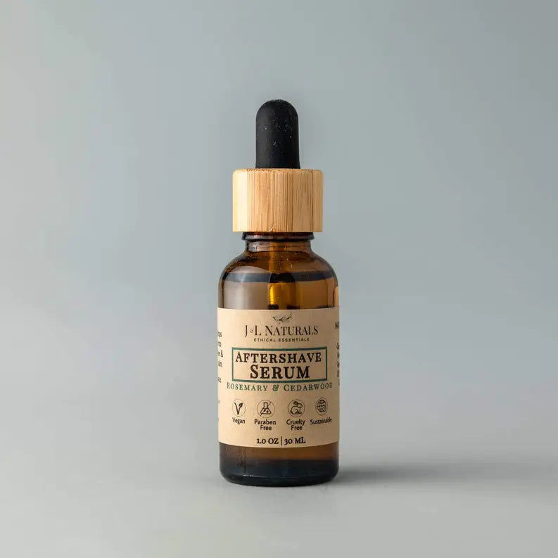 Aftershave Serum Bundle J&L Naturals