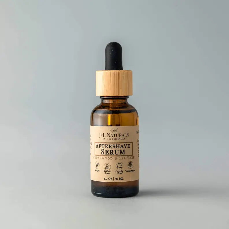 Aftershave Serum Bundle J&L Naturals