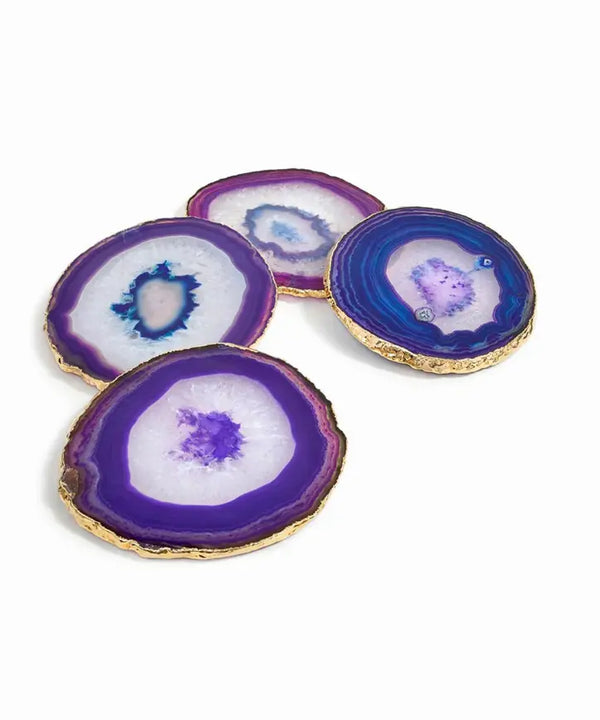 Agate Coaster Set Cocus Pocus