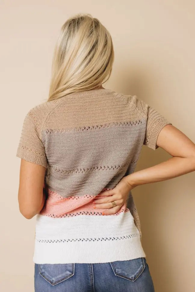 Aiden Multicolor Stripe Top Stay Warm in Style