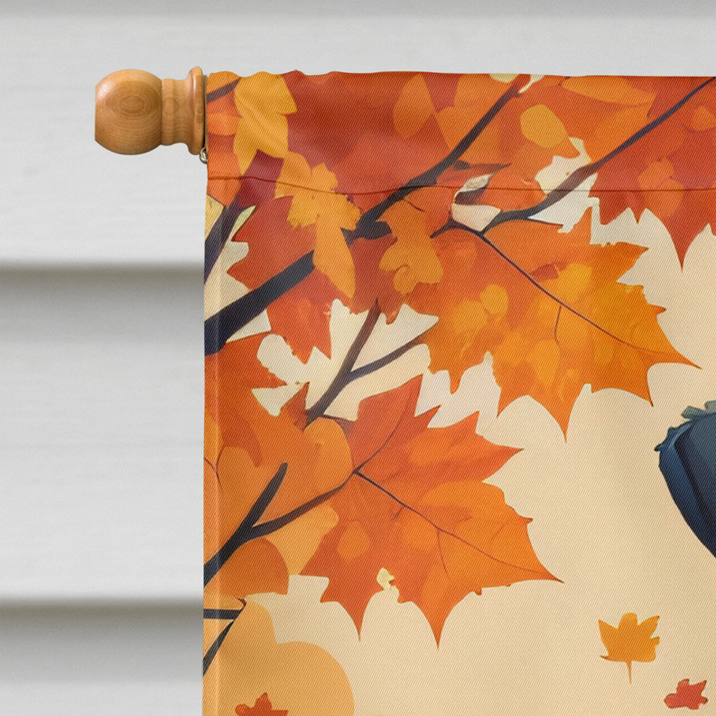 Airedale Terrier Fall House Flag Caroline's Treasures
