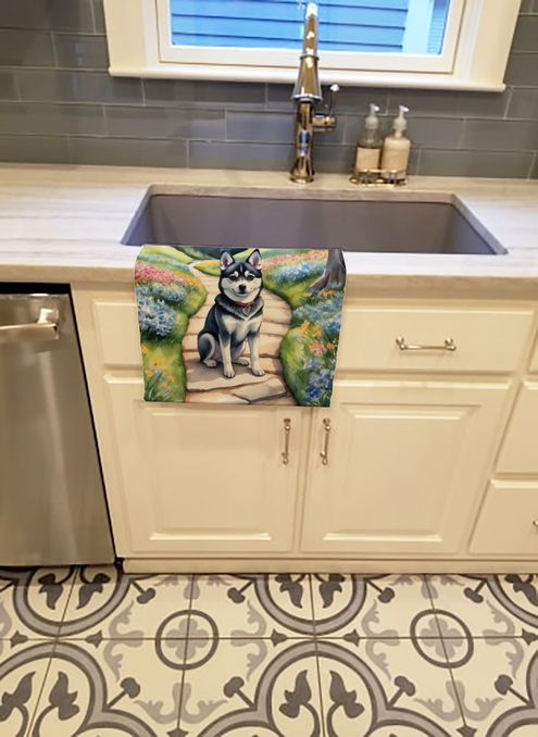 Airedale Terrier Spring Garden Pair of Pot Holders Caroline's Treasures