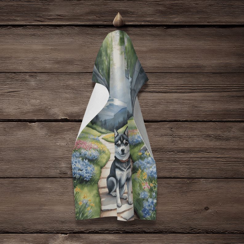 Airedale Terrier Spring Garden Pair of Pot Holders Caroline's Treasures