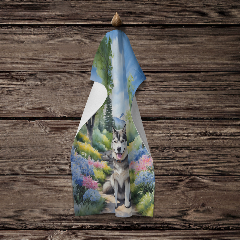 Airedale Terrier Spring Garden Pair of Pot Holders Caroline's Treasures