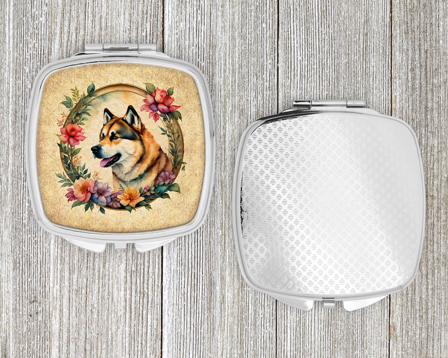 Akita Compact Mirror Caroline's Treasures