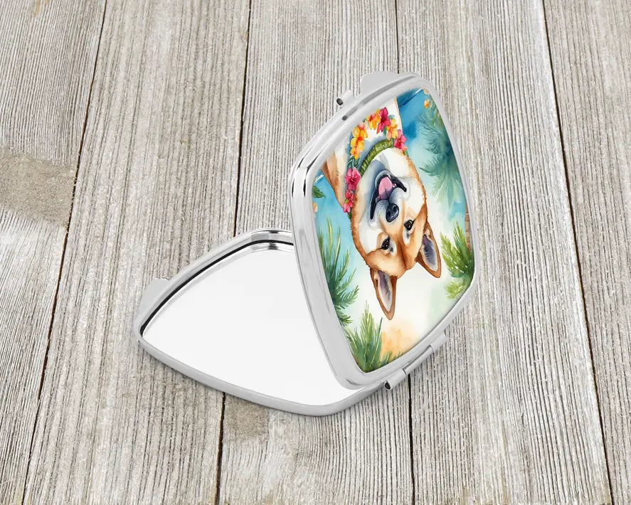 Akita Compact Mirror Caroline's Treasures