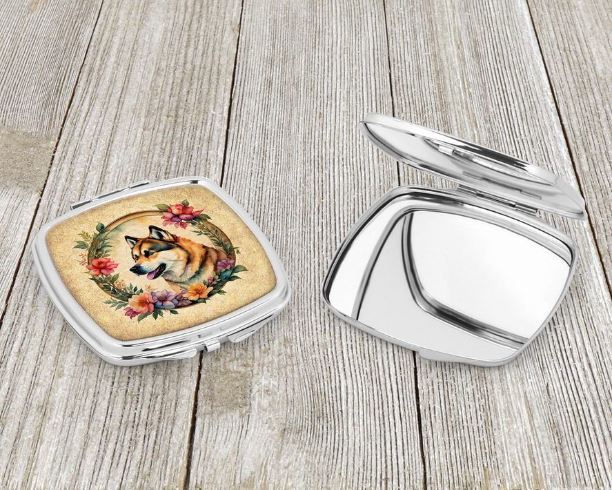 Akita Compact Mirror Caroline's Treasures