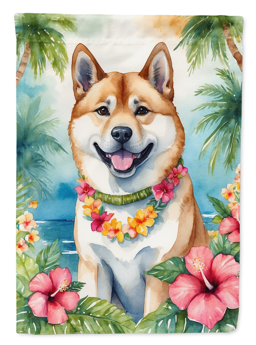Akita Luau Garden Flag Caroline's Treasures