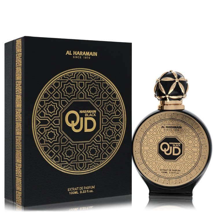 Al Haramain  Al Haramain Black Oudh by Al Haramain Extrait De Parfum Spray 3.33 oz for Men for Fragrances for Men Al Haramain