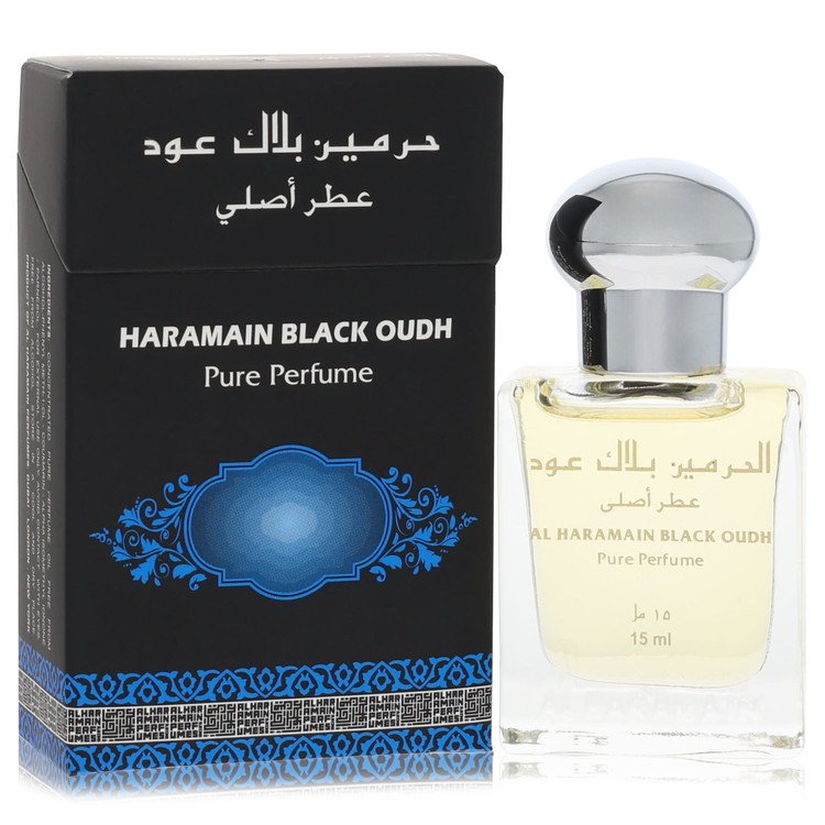 Al Haramain  Al Haramain Black Oudh by Al Haramain Mini Pure Parfum 0.51 oz for Men for Fragrances for Men Al Haramain