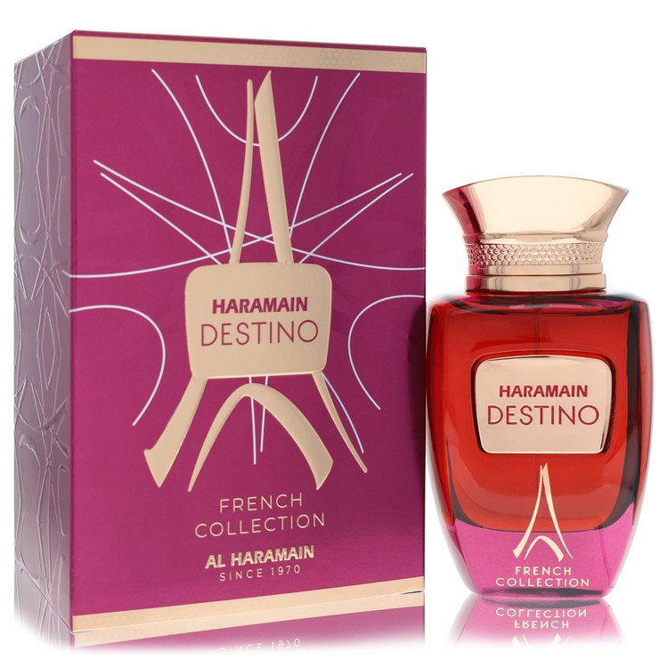 Al Haramain  Al Haramain Destino French Collection by Al Haramain Eau De Parfum Spray 3.33 oz for Men for Fragrances for Men Al Haramain