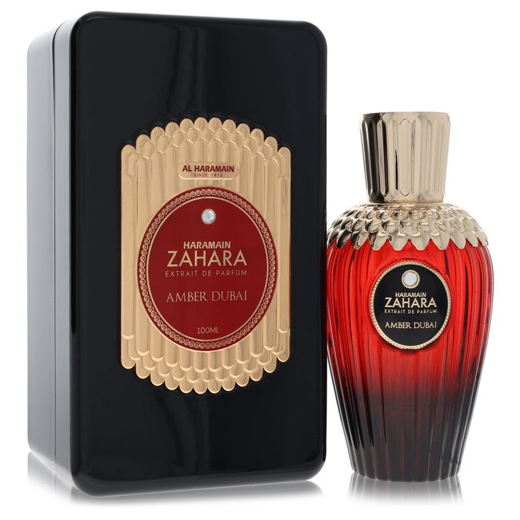 Al Haramain  Al Haramain Zahara Amber Dubai by Al Haramain Extrait De Parfum Spray 3.33 oz for Men for Fragrances for Men Al Haramain