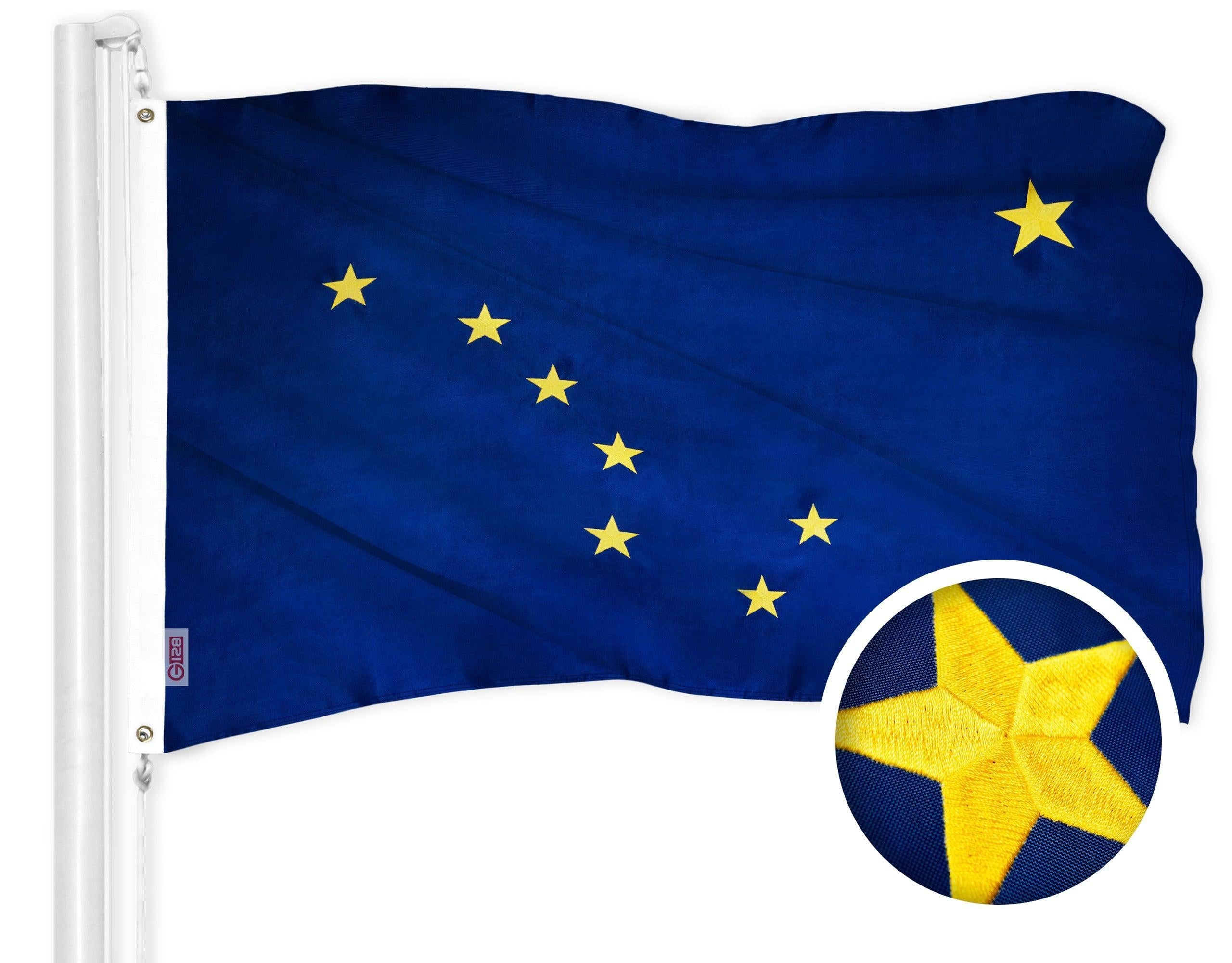 Alaska AK State Flag - khaled test - GreatEagleInc
