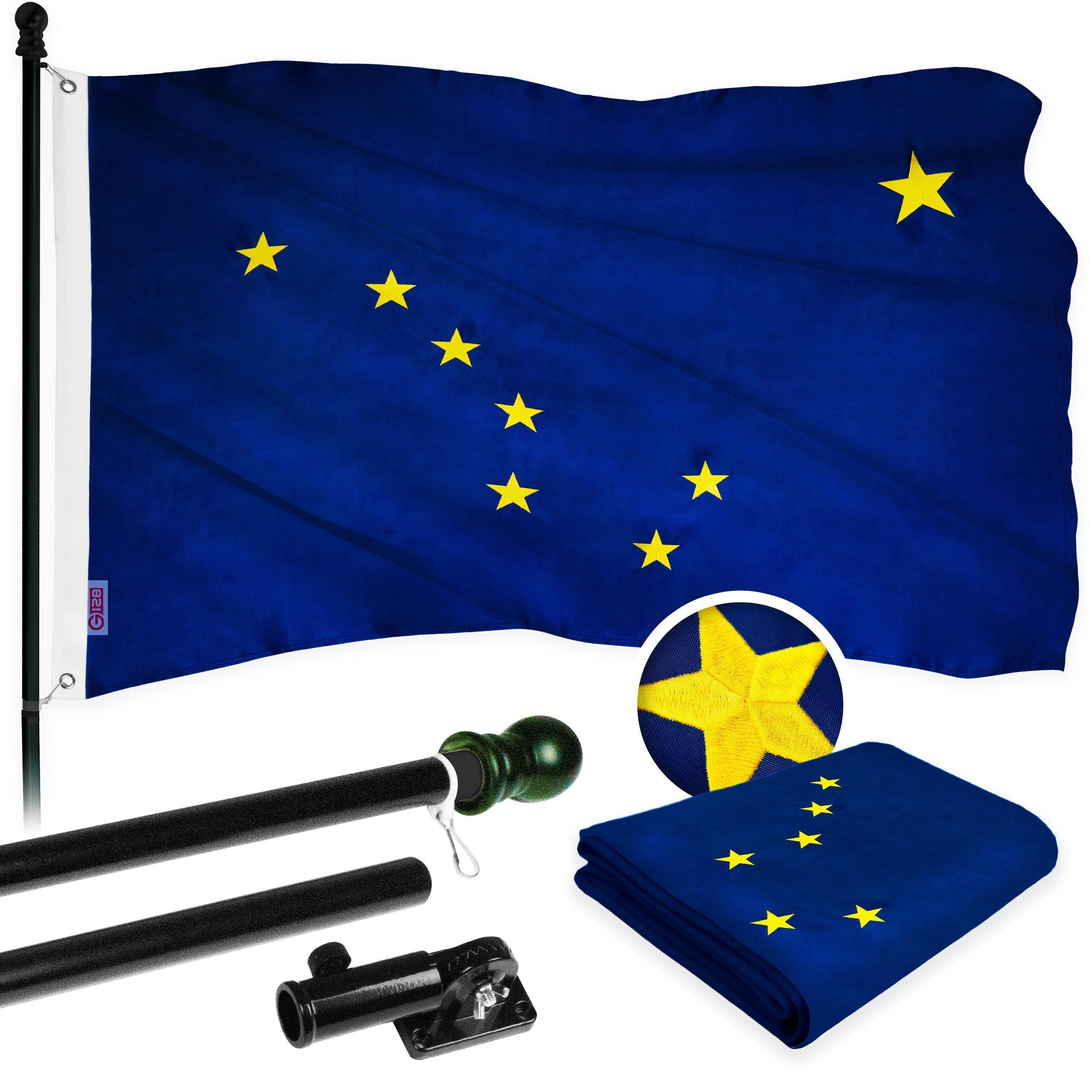 Alaska AK State Flag - khaled test - GreatEagleInc