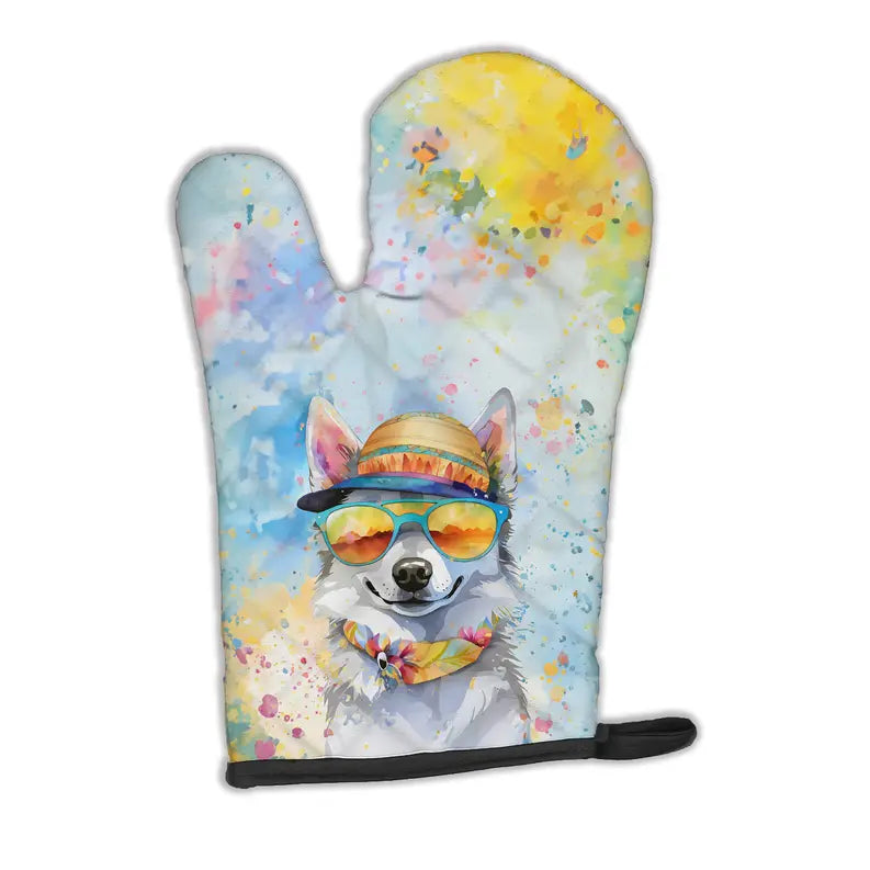 Alaskan Klee Kai Hippie Dawg Oven Mitt Caroline's Treasures