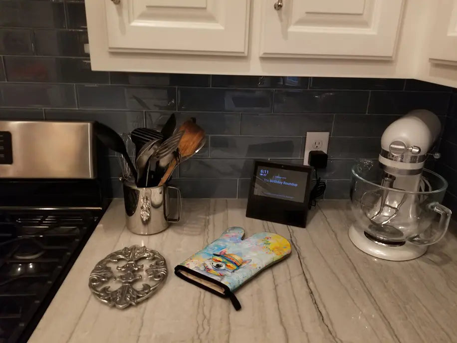 Alaskan Klee Kai Hippie Dawg Oven Mitt Caroline's Treasures