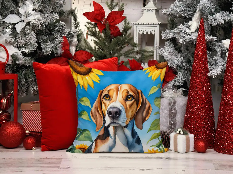 Alaskan Klee Kai in Sunflowers Pair of Pot Holders Caroline's Treasures