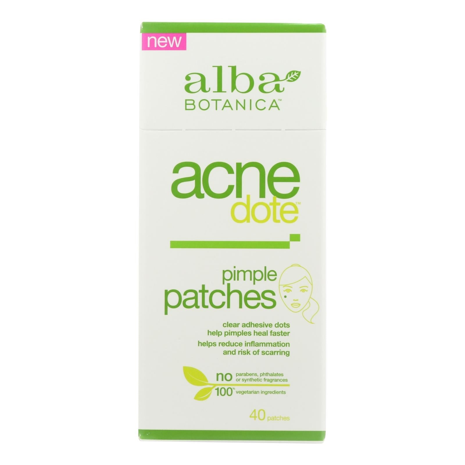 Alba Botanica - Acnedote Pimple Patches - 40 Count Alba Botanica