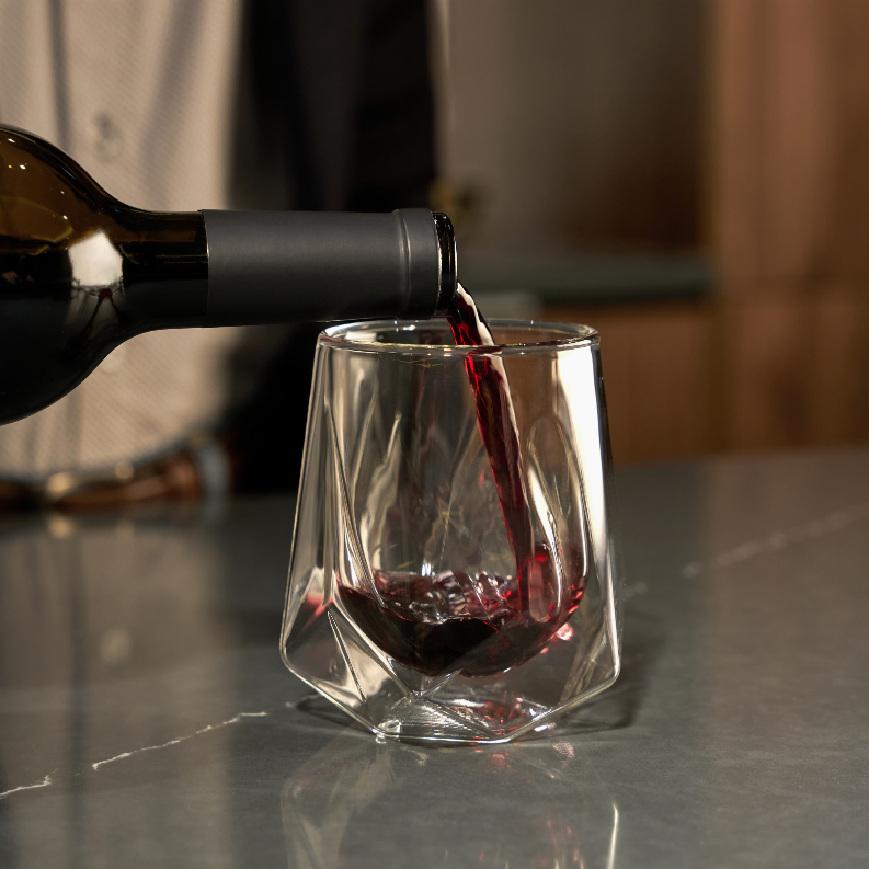 Alchemi Aerating Wine Tasting Glass by Viski True Brands