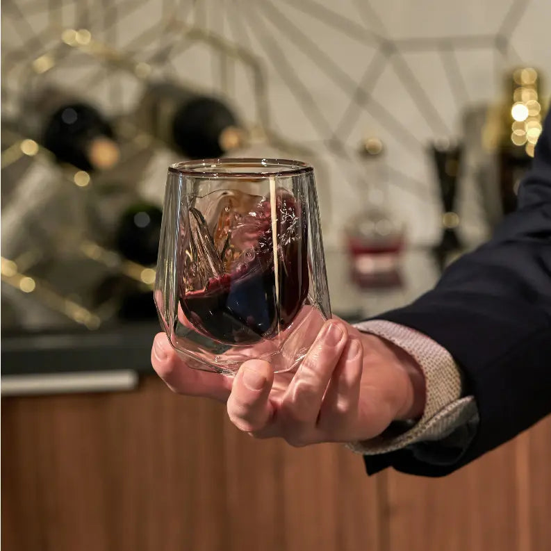 Alchemi Aerating Wine Tasting Glass by Viski True Brands