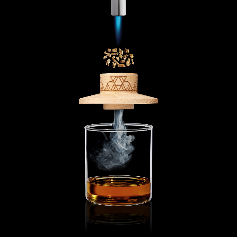 Alchemi Single Serve Smoker Kit by Viski True Brands