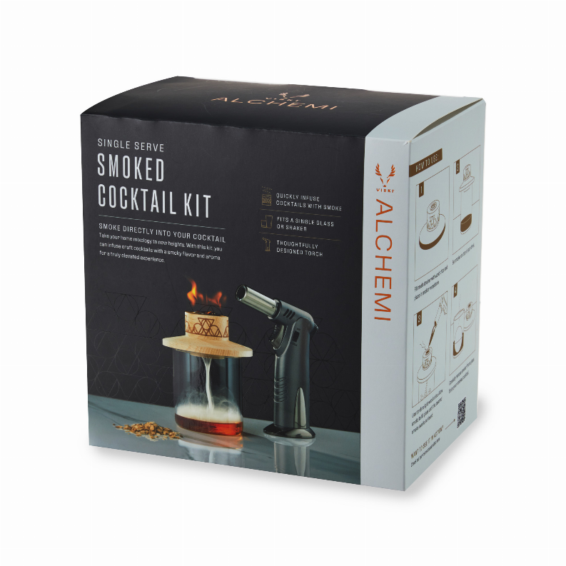 Alchemi Single Serve Smoker Kit by Viski True Brands