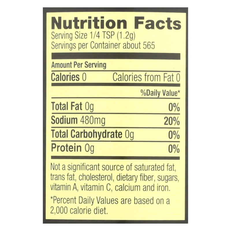 Alessi - Mediterranean Sea Salt - Coarse - Case Of 6 - 24 Oz. Alessi