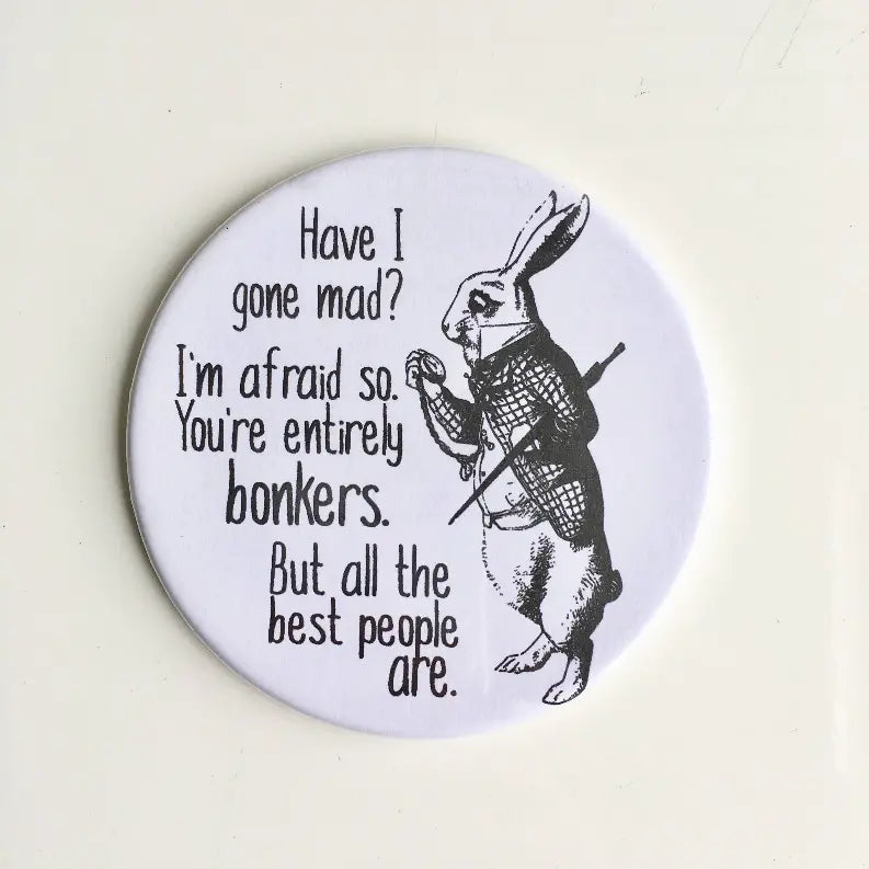 Alice In Wonderland Circle Magnet Sassper Goods