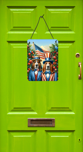 All American Bearded Collie Wall or Door Hanging Prints Caroline's Treasures