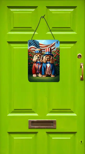 All American Chinese Crested Wall or Door Hanging Prints Caroline's Treasures