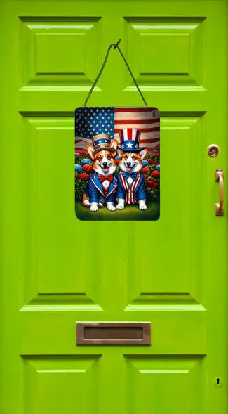 All American Dachshund Wall or Door Hanging Prints Caroline's Treasures