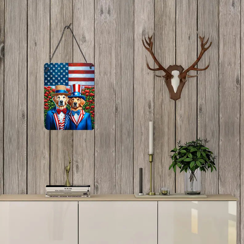 All American Gordon Setter Wall or Door Hanging Prints Caroline's Treasures